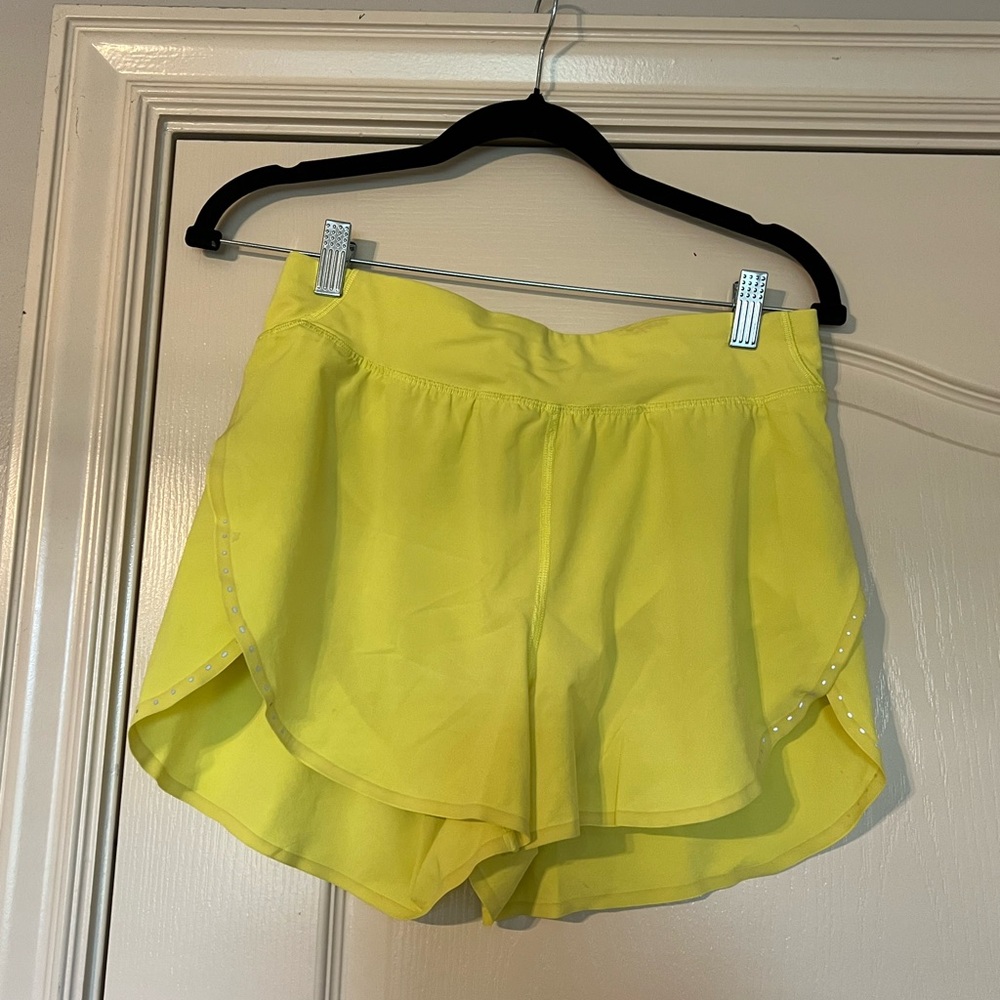 lululemon athletica Yellow Athletic Shorts 6